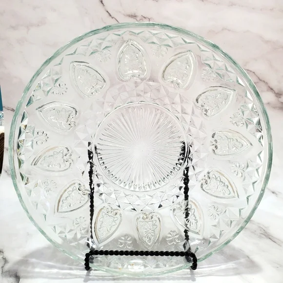 Large Glass Serving Platter - Picture 2 of 5